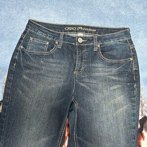 Cato Premium Women's Boot Cut Jeans - Dark Blue